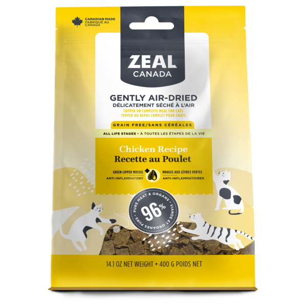 ZEAL CANADA Air-Dried Chicken Recipe, 400g (14oz)