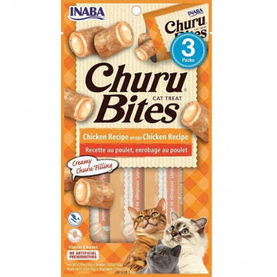 INABA Churu Bites 3pk, Chicken