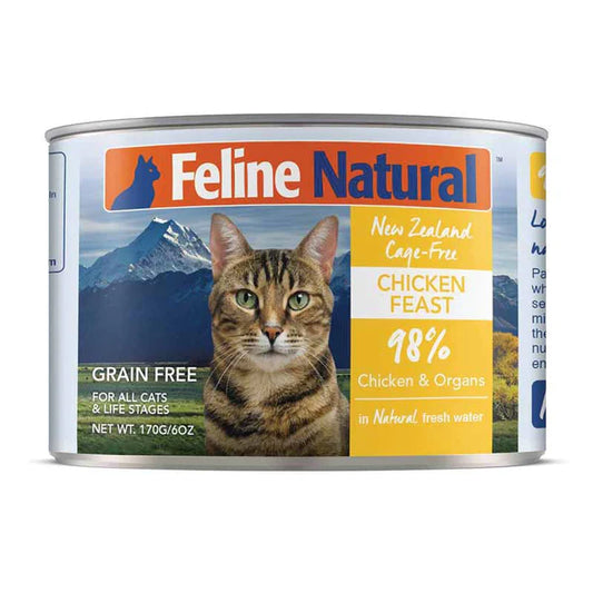 FELINE NATURAL New Zealand Chicken Feast, 170g (6oz)