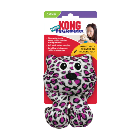 KONG Puzzlements Forage Kitty