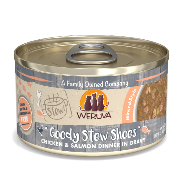 WERUVA Stews Goody Stew Shoes Chicken & Salmon, 85g