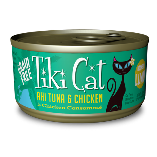 TIKI CAT Hookena Luau Ahi Tuna & Chicken, 80g