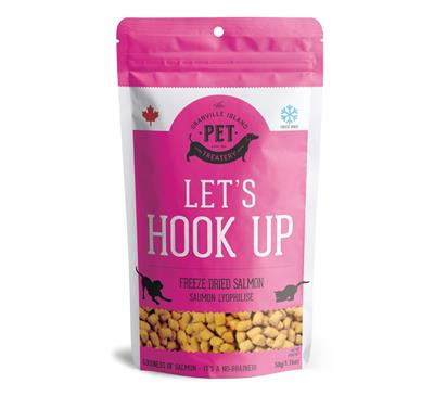 GRANVILLE ISLAND PET TREATERY Let's Hook Up Salmon, 50g
