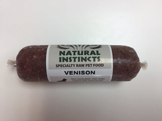 NATURAL INSTINCTS Raw Venison Non-Medicated, 250g