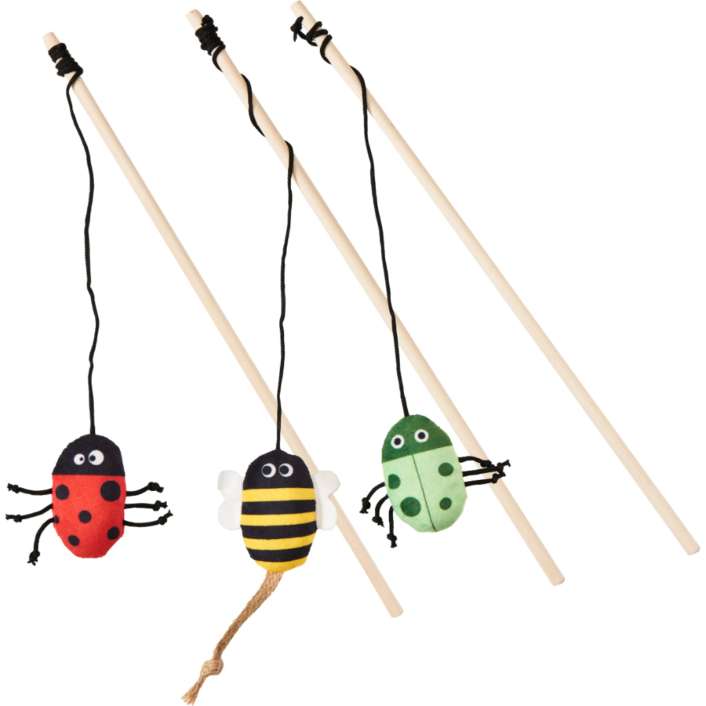 SPOT ETHICAL PET PRODUCTS Love the Earth Insect Teaser Wand