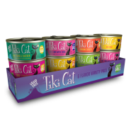 TIKI CAT Kamehameha Grill Variety Pack, 12 x 2.8oz cans