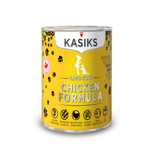 KASIKS Cage-Free Chicken Formula, 345g *CASE (12 cans)*
