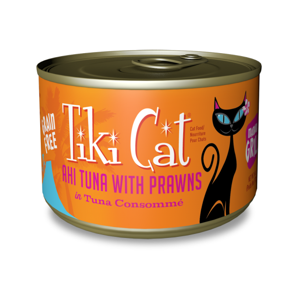 TIKI CAT Manana Grill Ahi Tuna with Prawns, 170g