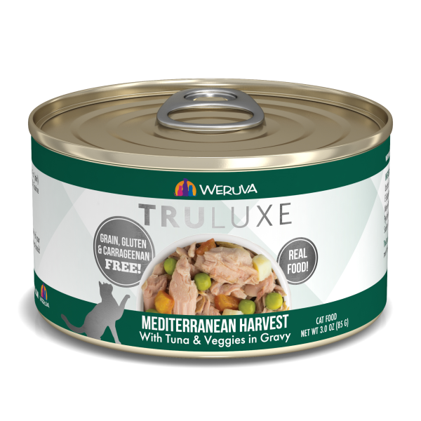 WERUVA TruLuxe Mediterranean Harvest Tuna & Veggies in Gravy, 85g