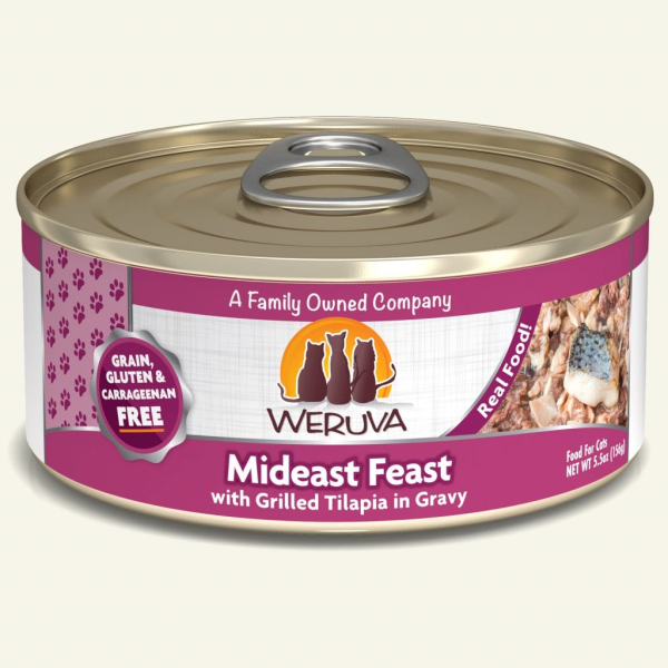 WERUVA Mideast Feast Grilled Tilapia in Gravy, 156g