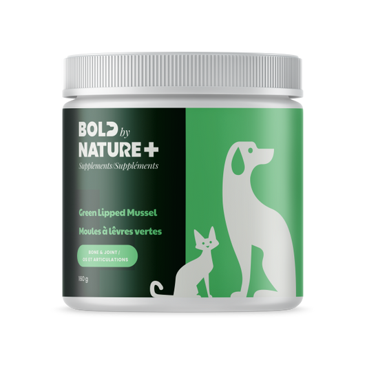BOLD BY NATURE Green Lipped Mussel Supplement, 160g