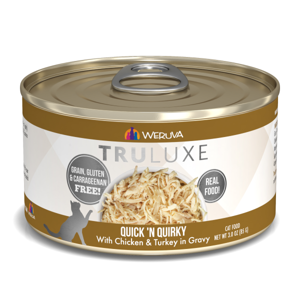 WERUVA Truluxe Quick 'n Quirky Chicken & Turkey in Gravy, 85g
