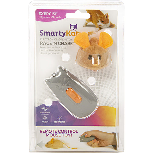 SMARTYKAT Race 'n Chase Remote Control Mouse
