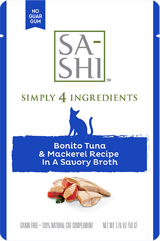 SASHI Tuna & Mackerel Recipe in Broth, 50g
