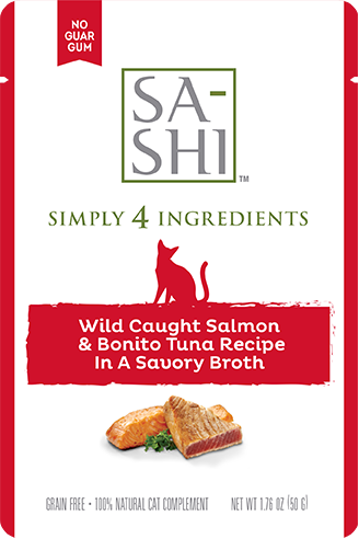 SASHI Salmon & Aku Tuna Recipe in Broth, 50g