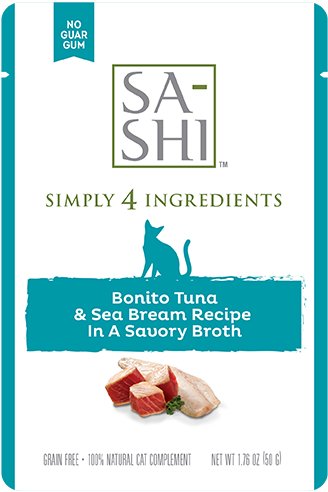 SASHI Tuna & Sea Bream in Broth, 50g