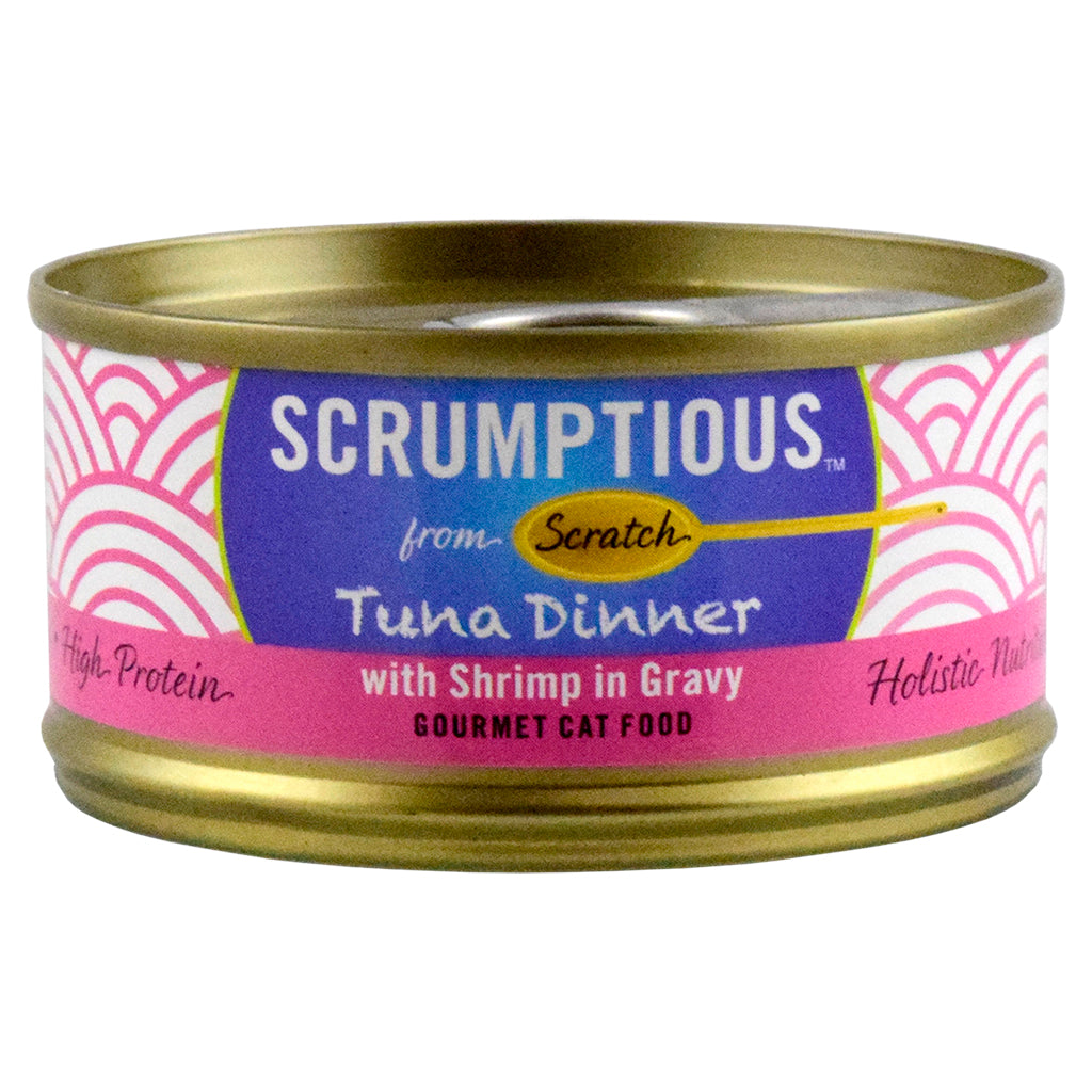 SCRUMPTIOUS Red Meat Tuna & Shrimp in Gravy, 80g