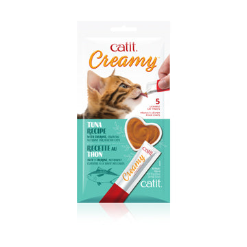 CATIT Creamy Lickable Treats, Tuna 5-Pack