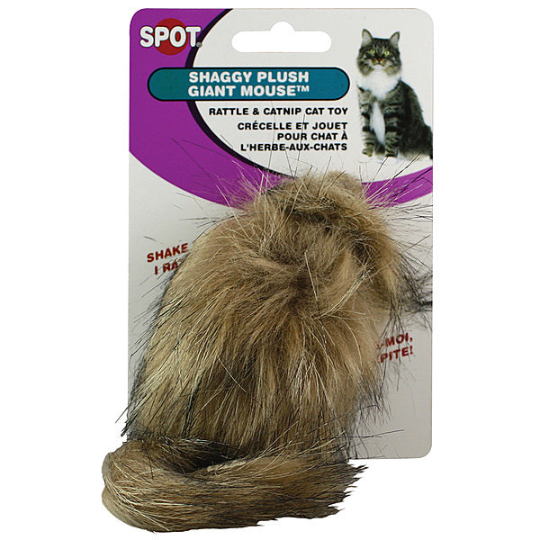 SPOT ETHICAL PET PRODUCTS Shaggy Giant Mouse Toy