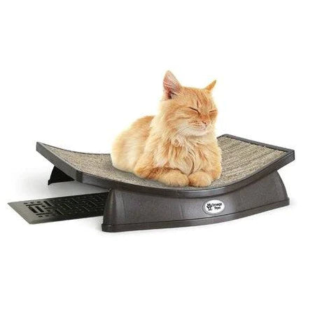 OMEGA PAW Lazy Lounger Curved Siesta Bed, 48cm x 38cm x 11cm
