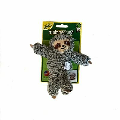 MULTIPET Crinkle Sloth Catnip Toy, assorted colours