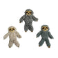 MULTIPET Crinkle Sloth Catnip Toy, assorted colours