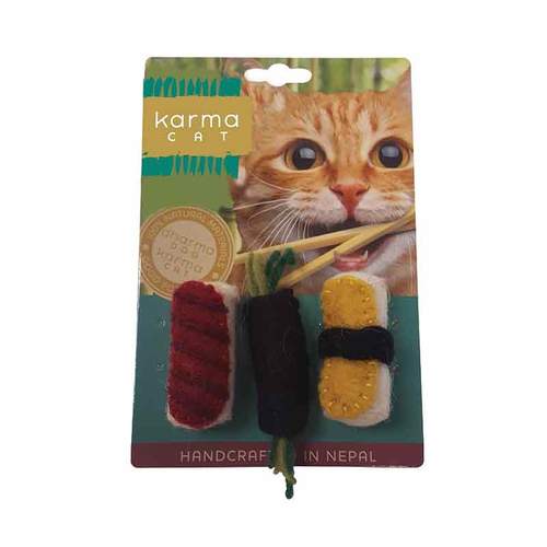 KARMA CAT Wool Felted Sushi Toy