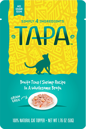 TAPA Bonito Tuna & Shrimp Recipe in Broth, 50g