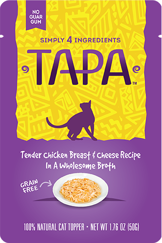 TAPA Chicken Breast & Cheese Recipe in Broth, 50g