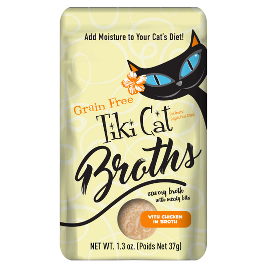 TIKI CAT Broths Chicken, 37g (1.3oz)