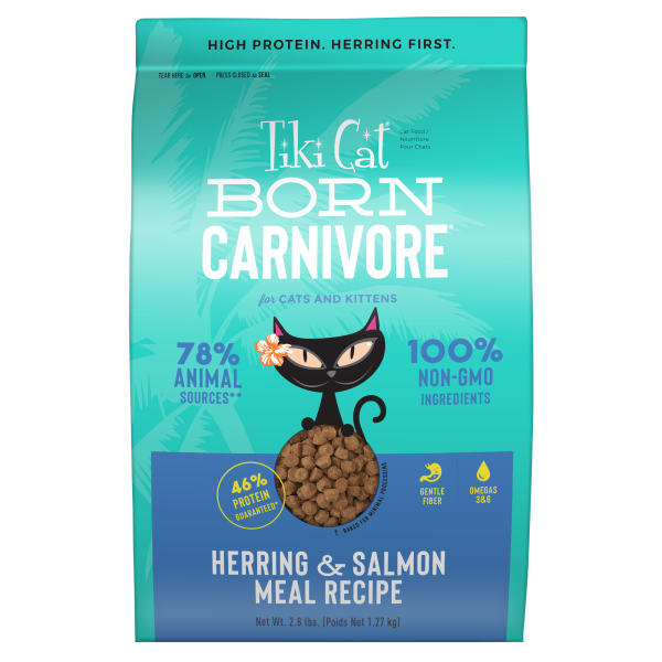 TIKI CAT Born Carnivore Herring & Salmon, 1.27kg