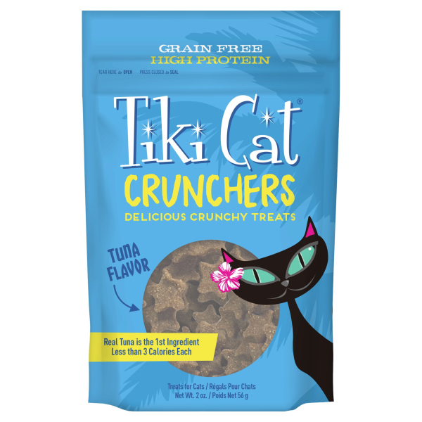 TIKI CAT Crunchers Tuna Treats, 56g