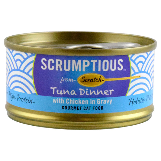 SCRUMPTIOUS Red Meat Tuna & Chicken in Gravy, 80g