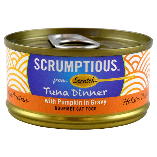 SCRUMPTIOUS Red Meat Tuna & Pumpkin in Gravy, 80g