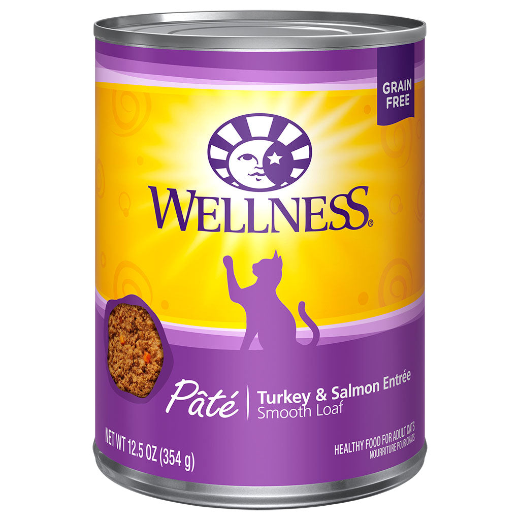 WELLNESS Complete Health Turkey & Salmon Entree Pâté, 354g