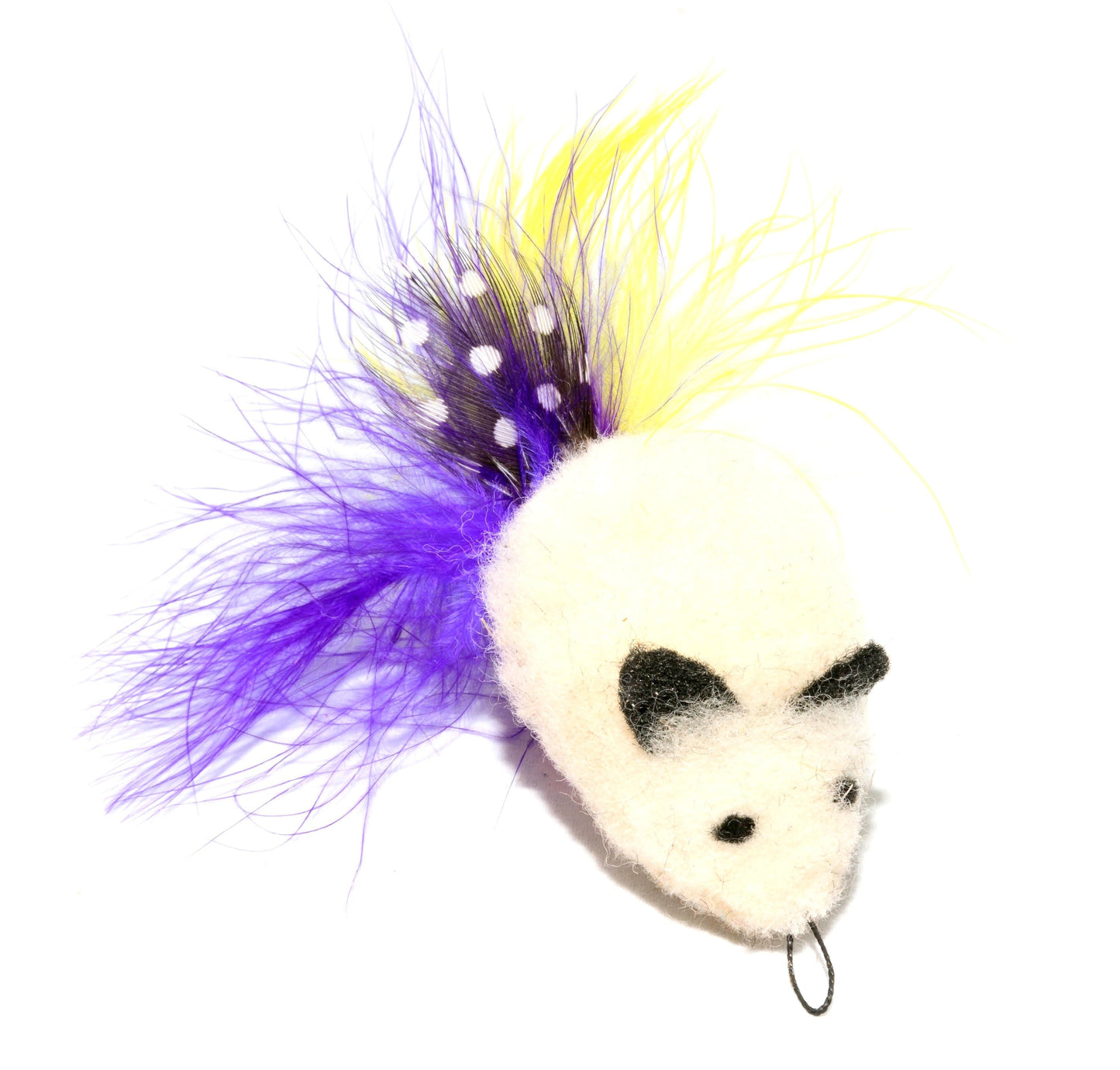 CAT LURES Da Wooly Feather Mouse Attachment